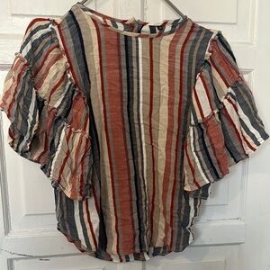 Striped Multicolor Women's Top